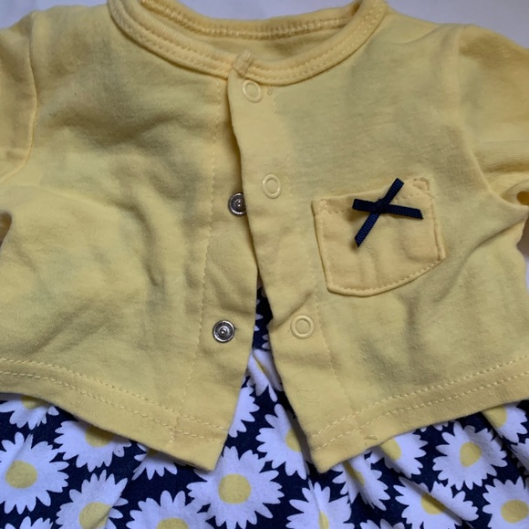 HB 3-6 m Daisy dress with sweater and shoes - Picture 2 of 12